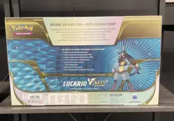 Pokemon TCG Lucario VStar Premium Collection Box - Factory Sealed (6 Packs) - Image 3
