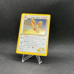 (NM) 1st Edition Lt. Surge's Fearow 007/132 Gym Heroes Holo Rare Vintage Pokemon - Image 2