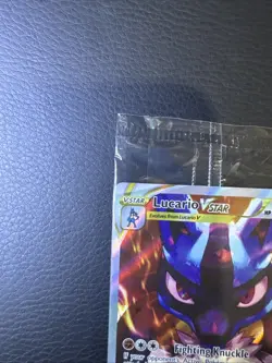 2023 Pokemon SWSH Promo Lucario VSTAR #SWSH291 SEALED - Image 2