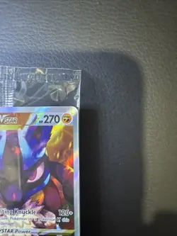 2023 Pokemon SWSH Promo Lucario VSTAR #SWSH291 SEALED - Image 3