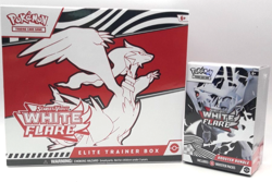 Pokemon Scarlet And Violet WHITE FLARE ETB & Booster Bundle Factory SEALED - Image 1