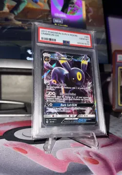 2017 Pokemon Sun & Moon Umbreon GX #80/149 PSA 10 Gem Mint - Image 1