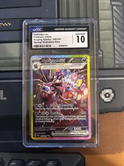Pokemon TCG Hydreigon Ex Surging Sparks SIR 240/191 CGC Gem Mint 10 - Image 1