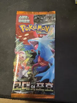 Pokemon Ancient Roar Booster Pack Korean - Image 1