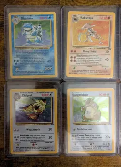 Pokemon TCG VINTAGE HOLO LOT- BLASTOISE BASE SET - 8 Total Holographics WOTC - Image 3