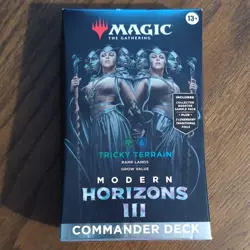 Magic: The Gathering Modern Horizons III Commander Deck Tricky Terrain 100 Cards - Image 1