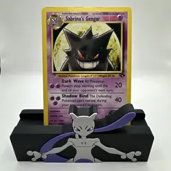 2000 Pokemon Gym Challenge Sabrina's Gengar #29/132 - Image 1
