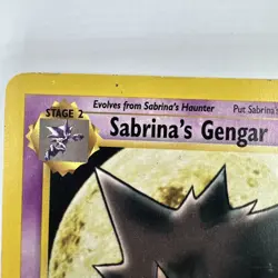 2000 Pokemon Gym Challenge Sabrina's Gengar #29/132 - Image 3