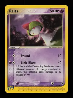 Ralts 68/109 Common Ruby & Sapphire Pokemon Cards - Image 1