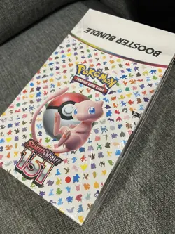 Pokemon 151 Booster Bundle Sealed Display Case (10x Bundles) * TEAR IN SEAL* - Image 2