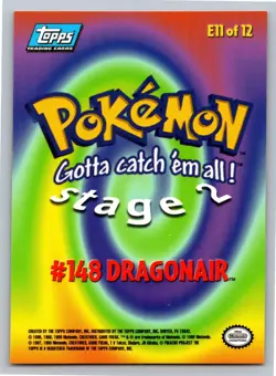 Dragonair #70 Topps The First Movie Trading Card Pokemon - Image 2