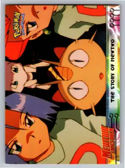 The Story Of Mewtwo #24 Topps The First Movie Trading Cards Pokemon LP - Image 1