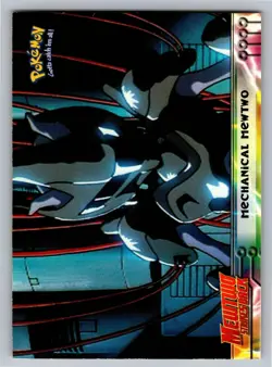 Mechanical Mewtwo #6 Topps The First Movie Trading Cards Pokemon MP - Image 1
