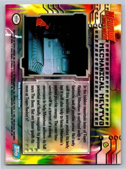 Mechanical Mewtwo #6 Topps The First Movie Trading Cards Pokemon MP - Image 2