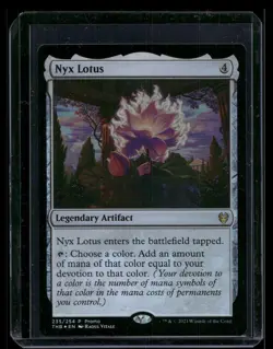 Nyx Lotus 235/254 Foil - Promo Media Promos Magic: The Gathering Card - NM/M - Image 1