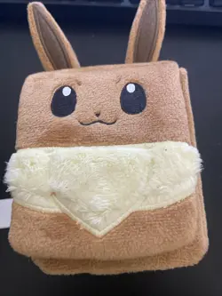 Prismatic Eevee Pokemon Plush Deck Box Card Holder TCG - Image 3