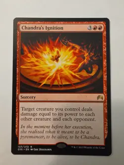 Chandra's Ignition - MTG - Magic Origins - #137 - NM - Image 1
