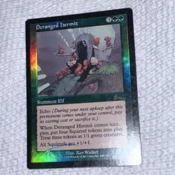 Wizards of the Coast MTG Deranged Hermit Urza's Legacy English Foil Rare - Image 2