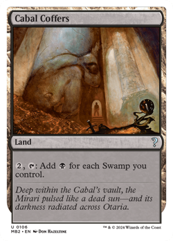 Cabal Coffers (REGULAR) x1 - MTG Mystery Booster 2 MB2 #106 - Image 1