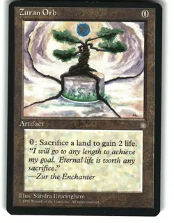 Magic the Gathering - Ice Age Zuran Orb 1995 Uncommon - Image 1