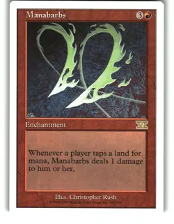 Magic the Gathering - Classic Sixth Edition Manabarbs 194 Rare 1999 - Image 1