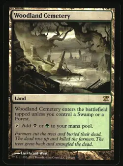 Magic: The Gathering - Innistrad Woodland Cemetery 2011 249 Rare - Image 1