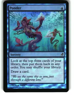 Magic the Gathering - Lorwyn Ponder 2007 79 Common - Image 1