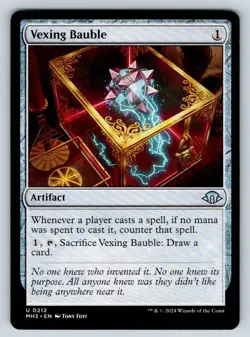 Vexing Bauble 212 NM Modern Horizons 3 MTG - Image 1