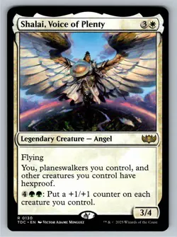 Shalai, Voice of Plenty 130 NM Commander: Tarkir: Dragonstorm MTG - Image 1