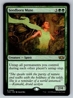 Seedborn Muse 268 NM Commander: Tarkir: Dragonstorm MTG - Image 1