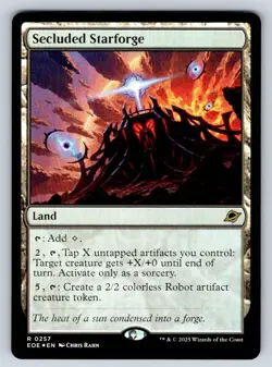 Secluded Starforge Foil 257 NM Edge of Eternities MTG - Image 1
