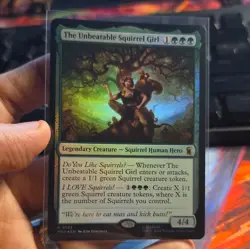 MTG Marvel Super Heroes The Unbeatable Squirrel Girl EN Rare FOIL - 0193 - Image 1