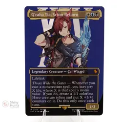 MTG G'raha Tia, Scion Reborn (Borderless) Commander: FINAL FANTASY Foil NM - Image 1