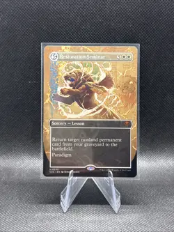 Restoration Seminar (Borderless) Secrets of Strixhaven Regular - Image 1
