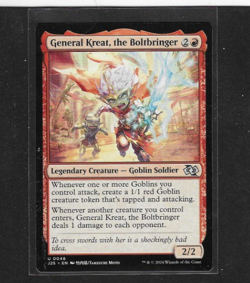 General Kreat, the Boltbringer (Anime) Foundations Jumpstart Regular - Image 1
