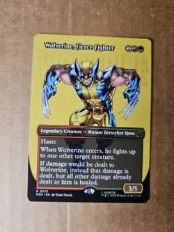 Wolverine, Fierce Fighter (Borderless) Marvel Super Heroes Regular - Image 3