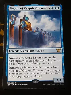Myojin of Cryptic Dreams , Commander Kamigawa Neon D , NM,MTG,FREE SHIPPING - Image 1
