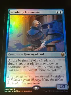 Academy Loremaster FOIL , Dominaria United ,NM,MTG,FREE SHIPPING - Image 1