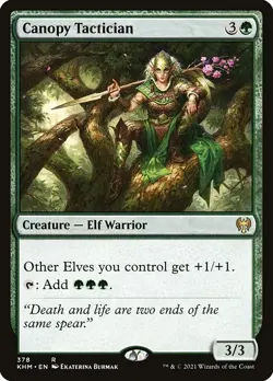 MTG Canopy Tactician [KHM] #378 en - Image 1