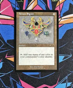 Arcane Signet NM Retro Frame MTG Secret Lair Dan Frazier Unplayed Magic - Image 1