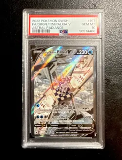 Pokemon Origin Forme Palkia V Astral Radiance Full Alt Art #167 PSA 10 Gem Mint - Image 1