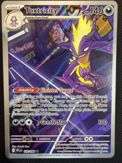 Toxtricity Pokemon TCG Phantasmal Flames Illustration Rare Holo 103/094 NM/M - Image 1