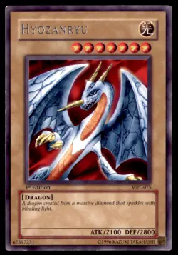 Yu Gi Oh! Hyozanryu MRL 075 Metal Raiders 1st Edition - Image 1