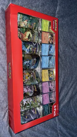 (2x) Costco Pokemon Prismatic Evolutions Mini Tins 8 Pack (16 Mini Tins) - Image 2