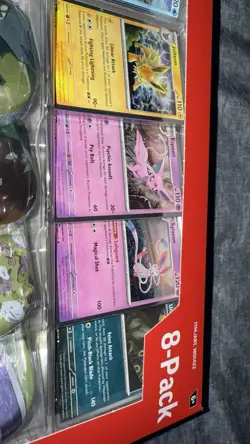 (2x) Costco Pokemon Prismatic Evolutions Mini Tins 8 Pack (16 Mini Tins) - Image 4