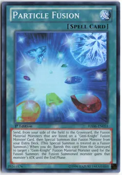 Yugioh - Particle Fusion HA06-EN055 1st Edition - Hidden Arsenal 6: Omega Xyz - Image 1