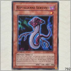 Reptilianne Servant - ABPF-EN015 - Common 1st Edition Yugioh - Image 1