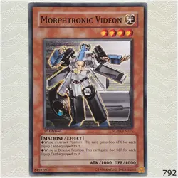 Morphtronic Videon - RGBT-EN015 - Common 1st Edition Yugioh - Image 1