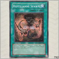 Reptilianne Spawn - SOVR-EN050 - Common Unlimited Yugioh - Image 1