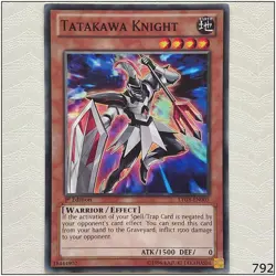 Tatakawa Knight - LTGY-EN005 - Common 1st Edition Yugioh - Image 1